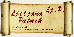 Ljiljana Putnik vizit kartica